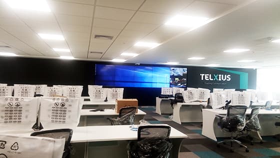 Co-Working Telxius Telefónica - servicio Electrotel